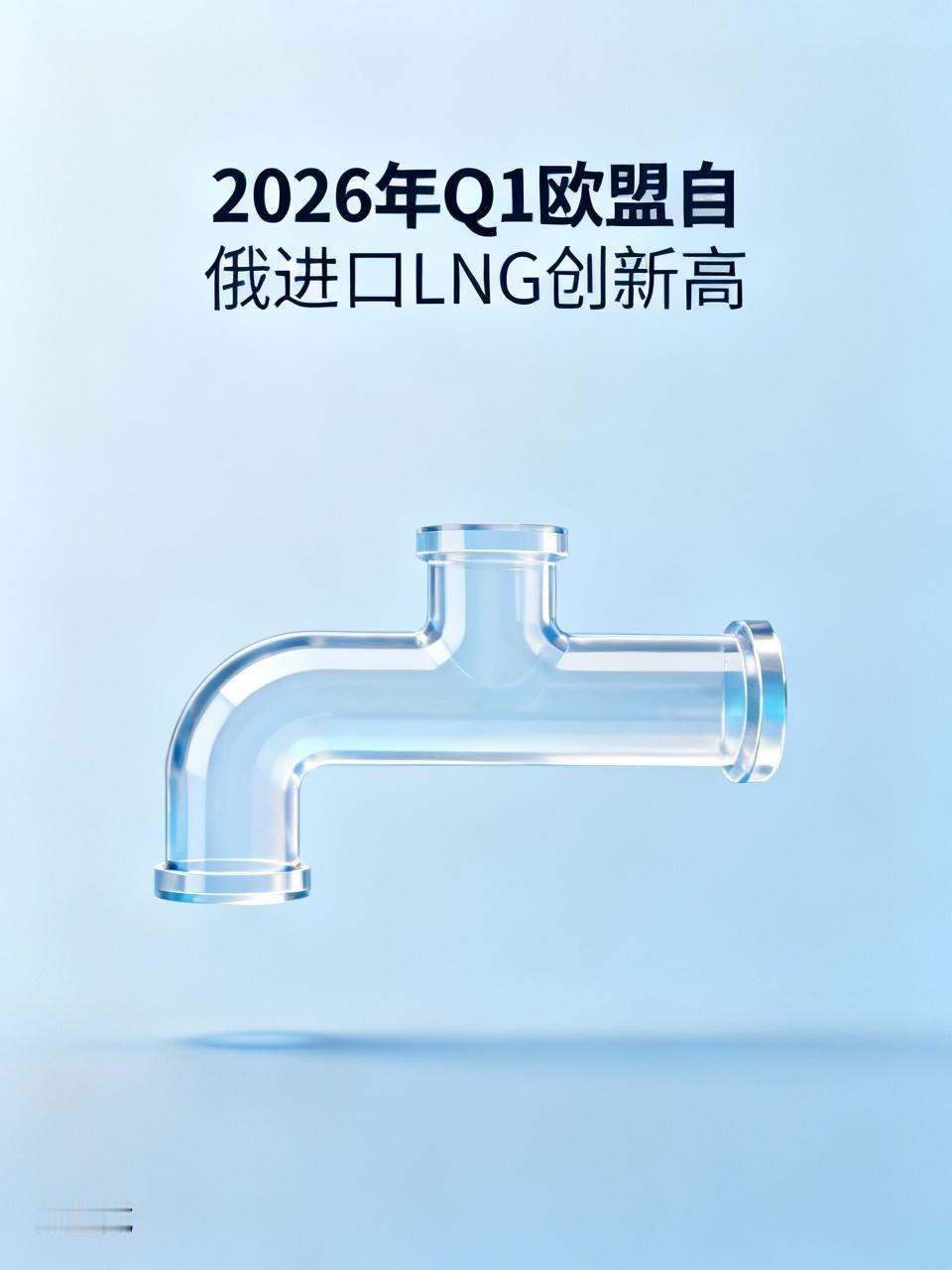 2026年第一季度，欧盟国家从俄罗斯进口的液化天然气规模创历史新高。一边喊着“制