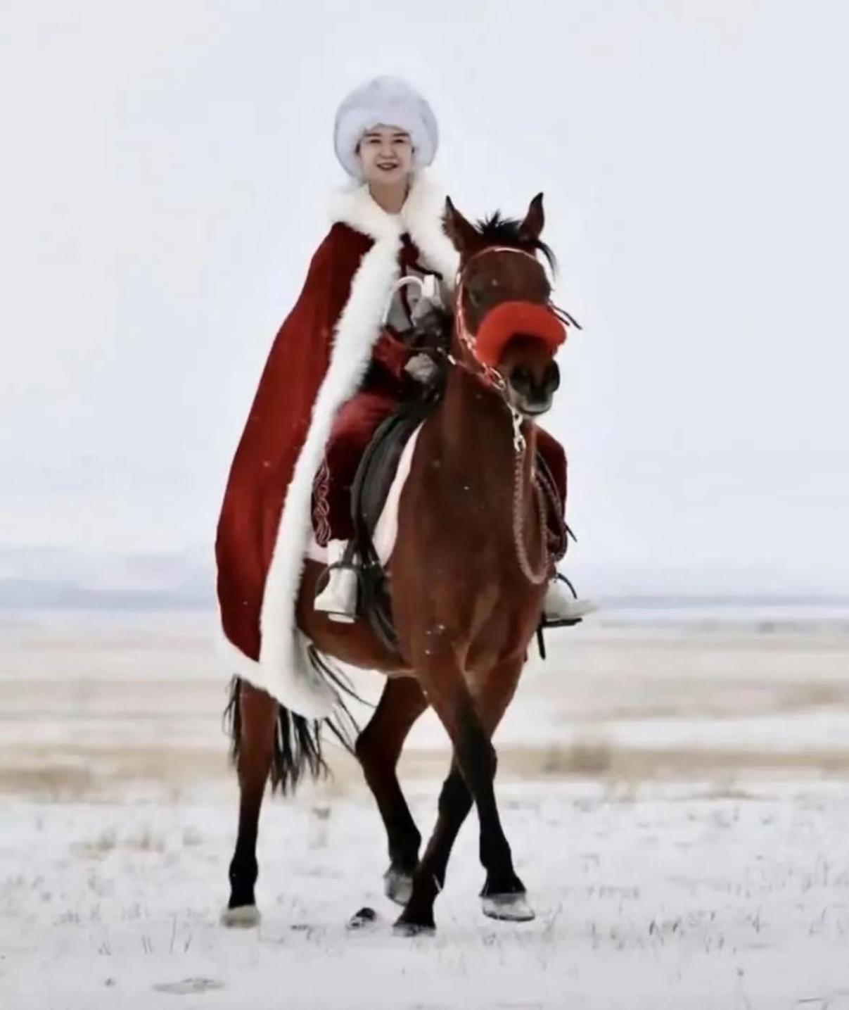 贺娇龙最后一条朋友圈藏着她对新疆的执念！1月14日，47岁的贺娇龙因坠马抢