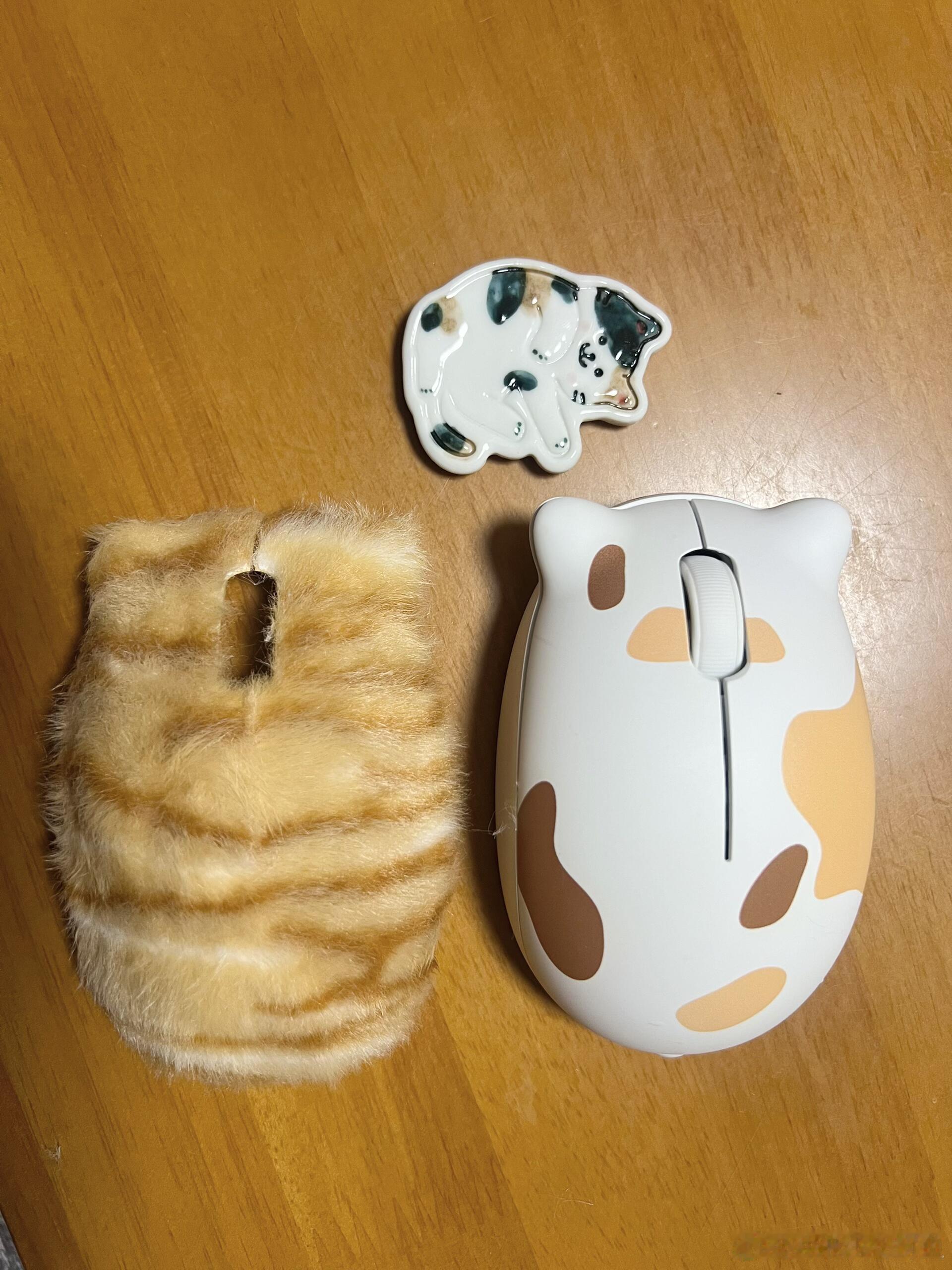 给鼠标穿上猫猫衣服​​​