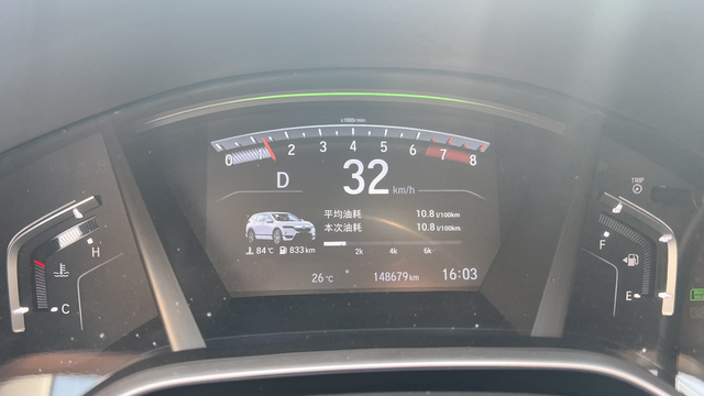 能不能跑它个800公里燃油版的油耗，表现还可以