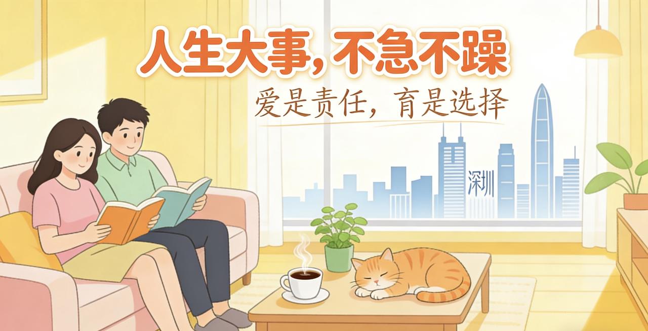 💡深圳“整活”婚育宣传，年轻人居然买账了？最近，深圳一组婚育宣传文案火了