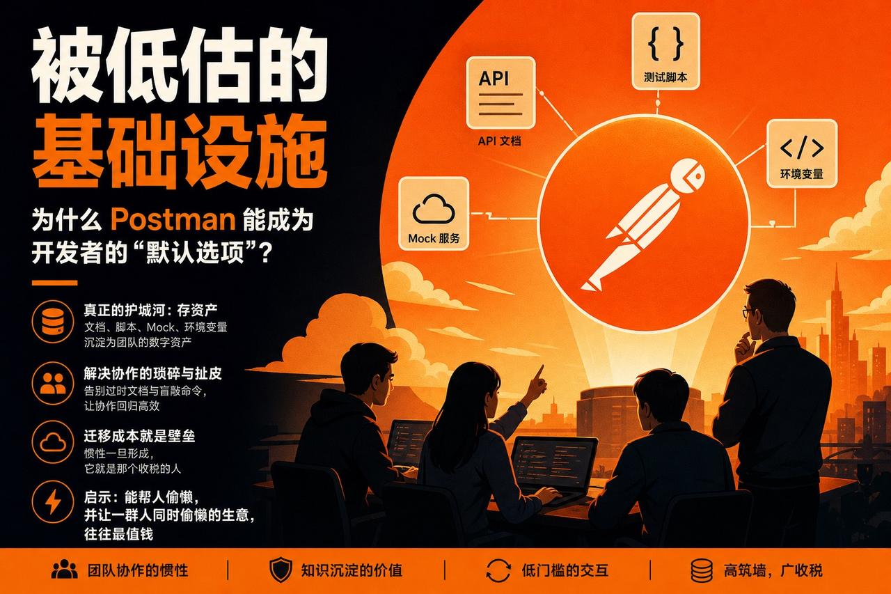 【Postman：凭什么给curl套个壳就能值十亿美金？】很多人看不懂