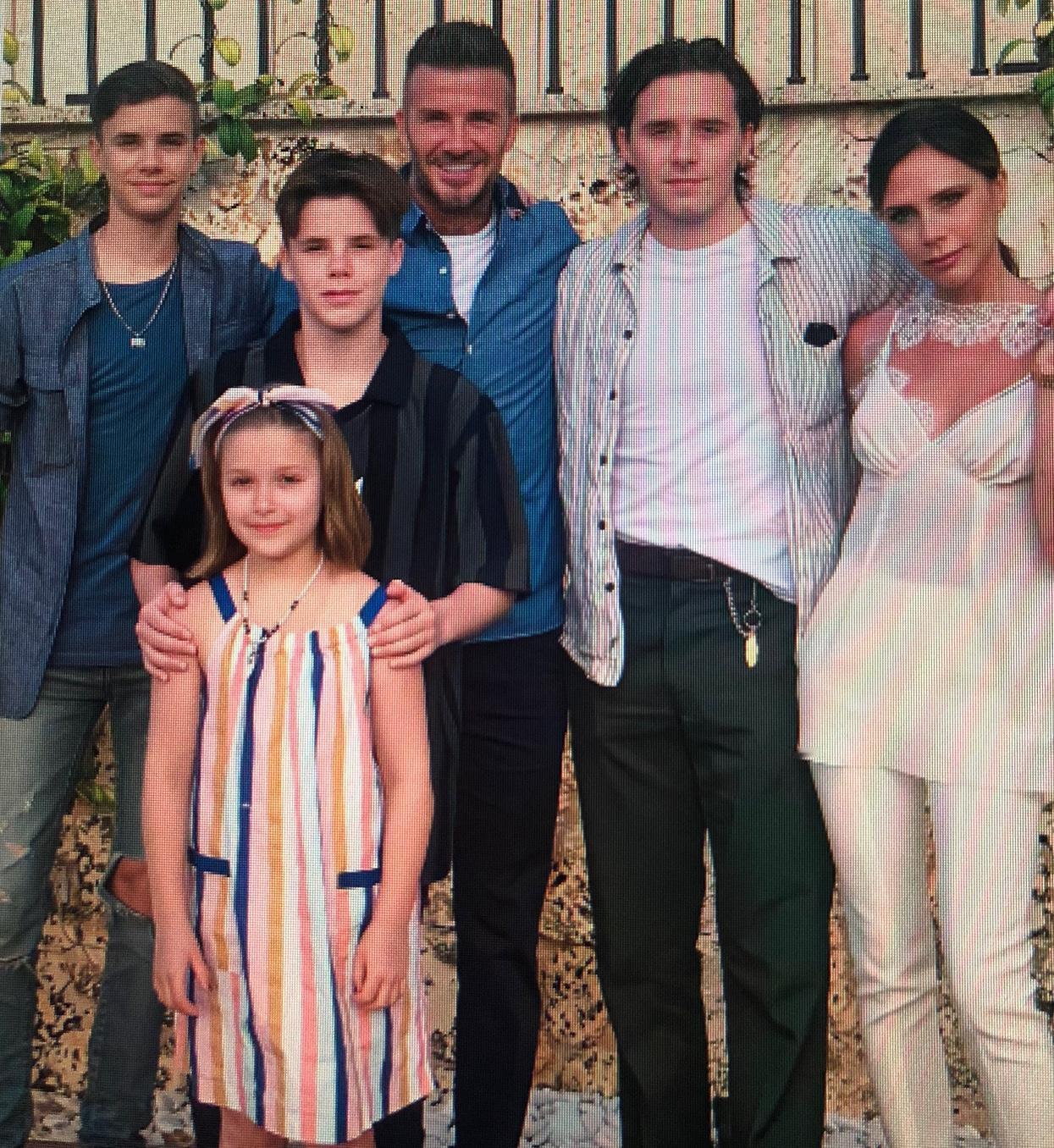 婆媳矛盾，世界难题，无关国界。近日，贝克汉姆的大儿子布鲁克林、大儿媳妮可与贝克汉