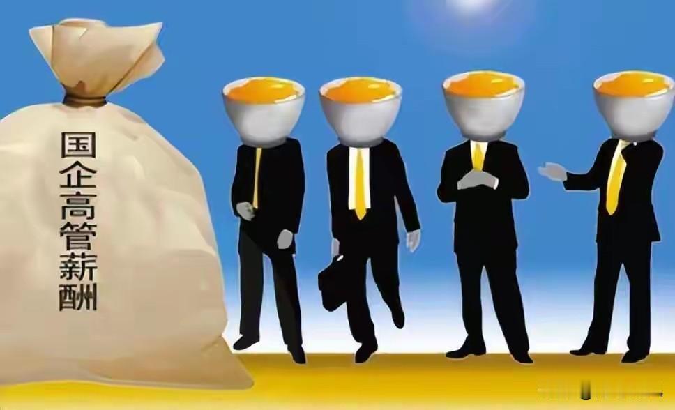 现在不少国有企业的高管高薪酬，实质上已经异化成了合理的贪腐。国有企业的资产