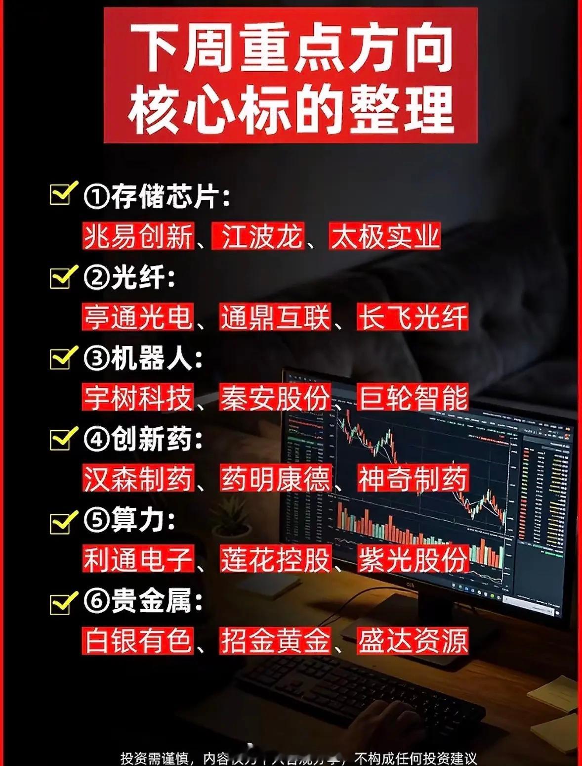 下周投资重点看这些公司！下周投资可得重点关注这几家公司。科技领域的A公司，最