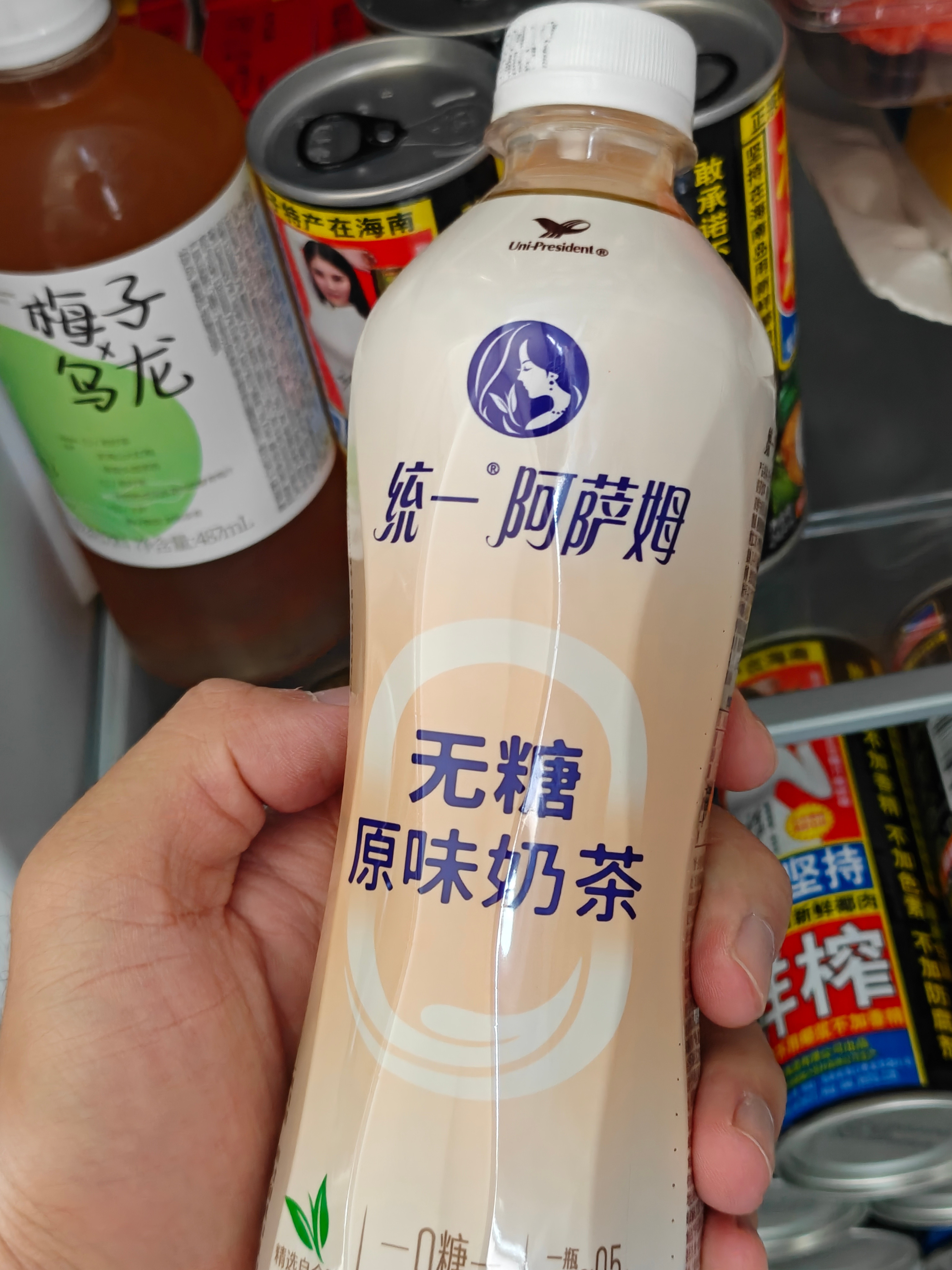最难喝的奶茶算瓶装的吗？我觉得是无糖阿萨姆奶茶👋​​​