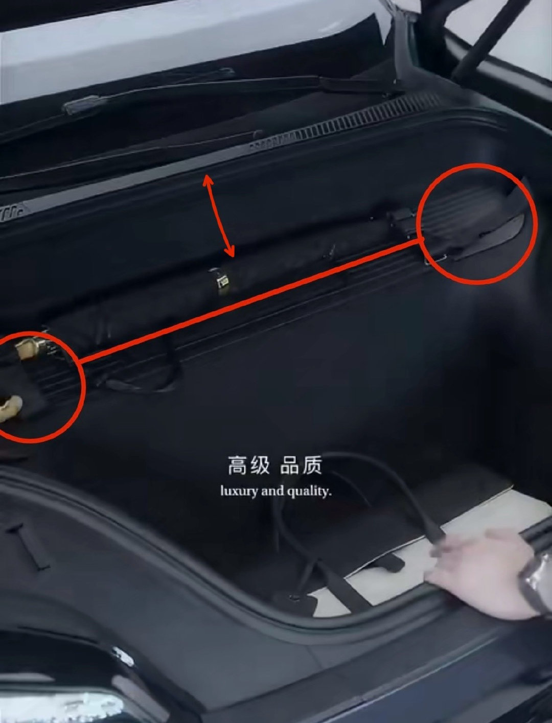 前天说：现代轿车为后备箱空间都把车尾做高。有前备箱的纯电车，为什么不把车头做高？ES9就是一个高车头