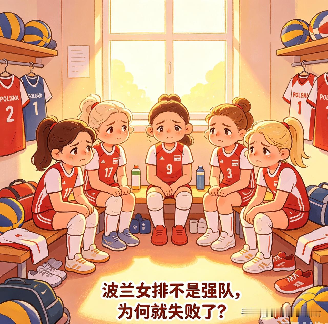 不是强队,为何就失败了?很多人误以为波兰女排不算强队，实则队伍稳居世界前三，本次