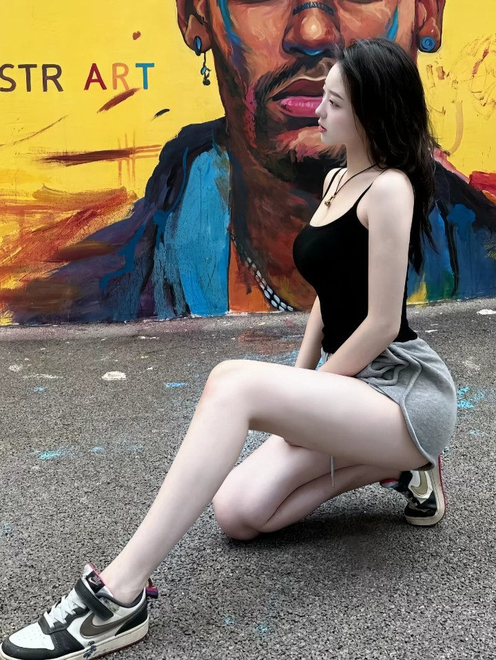 真有这么白的女生吗