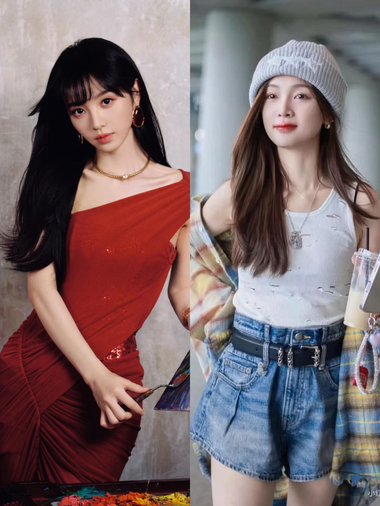 问所有男同胞一个问题，不许撒谎。左边田曦薇，29岁，168cm，灵气十足的邻