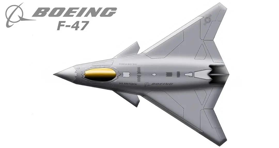 美国六代机正式曝光，波音制造。外形乍一看还挺漂亮，但仔细观详后，那对小翅膀不对