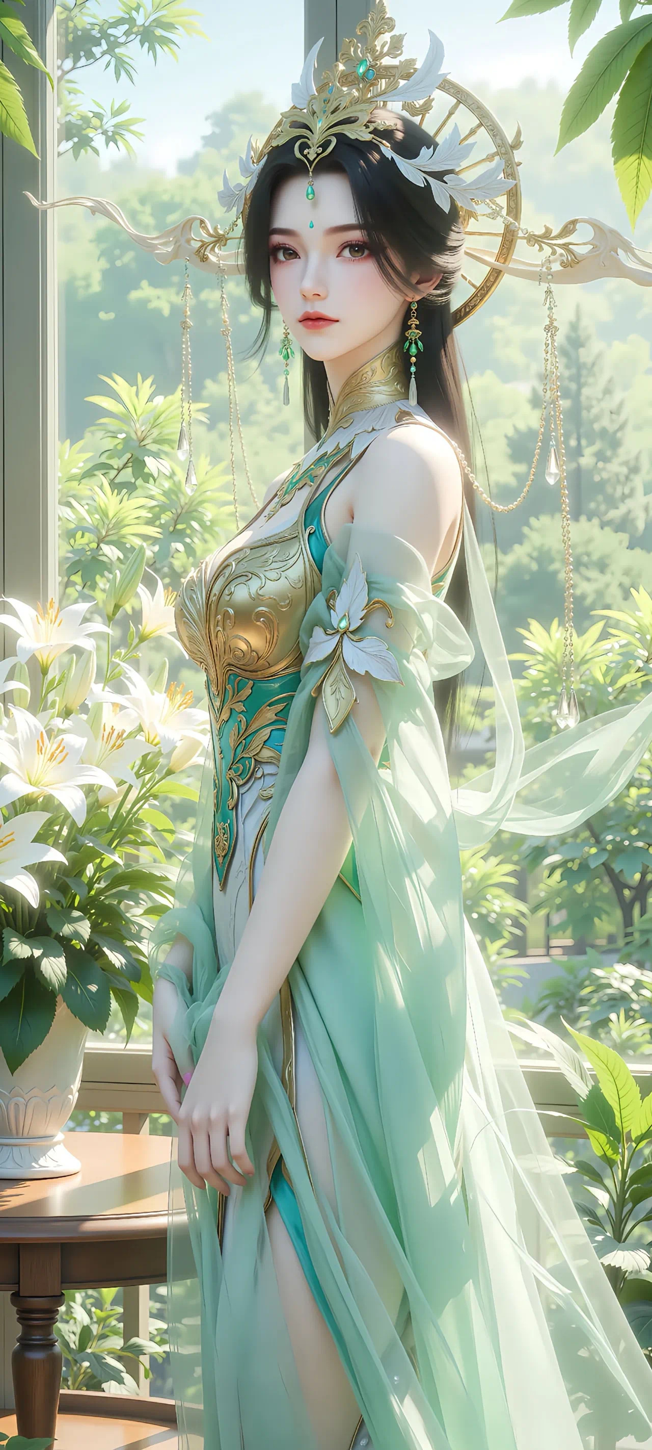 完美世界柳神【精致美图】柳神不愧是仙古强者，无论在哪儿，真正的强者都识得一二