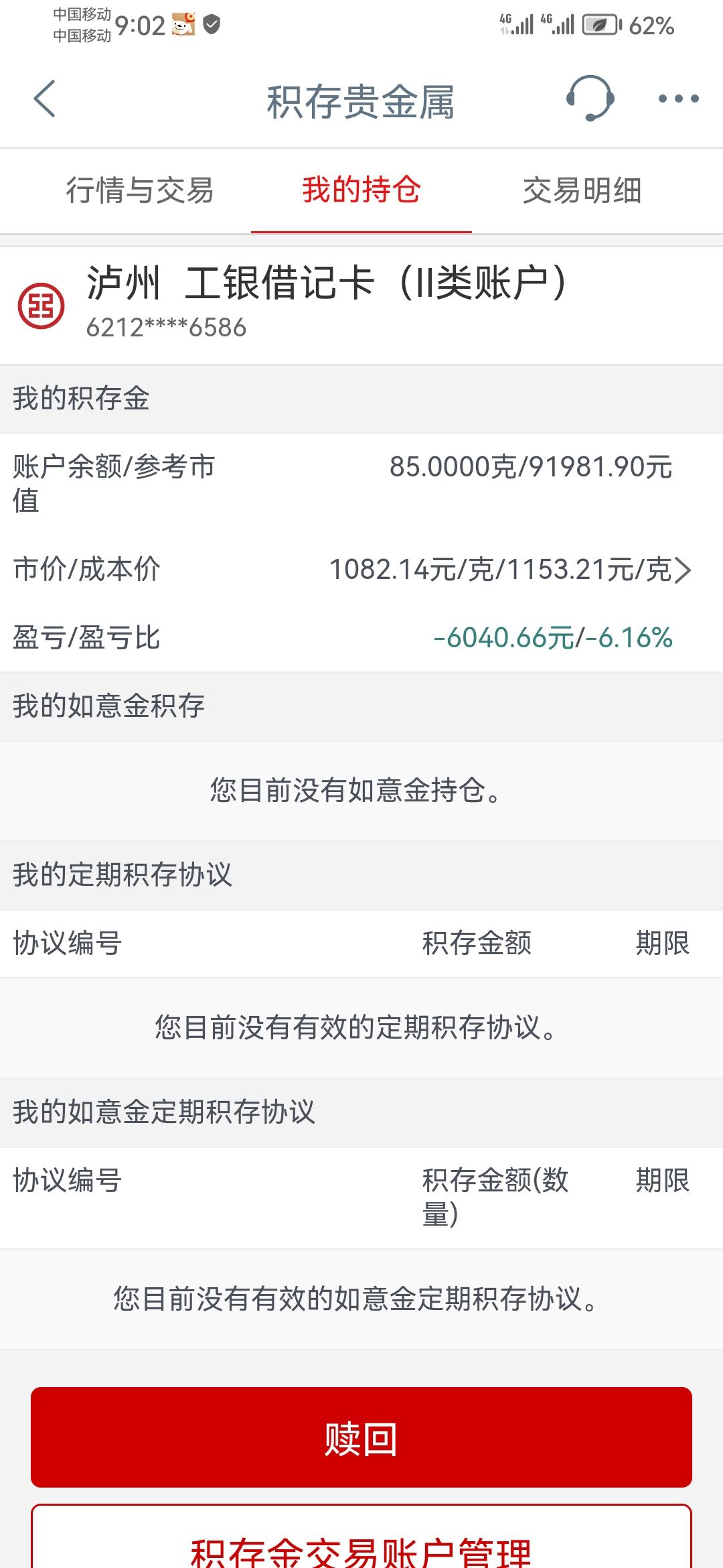 这黄金就像个破铜烂铁，1080也没人买了，均价1150高高挂树上，就是不断