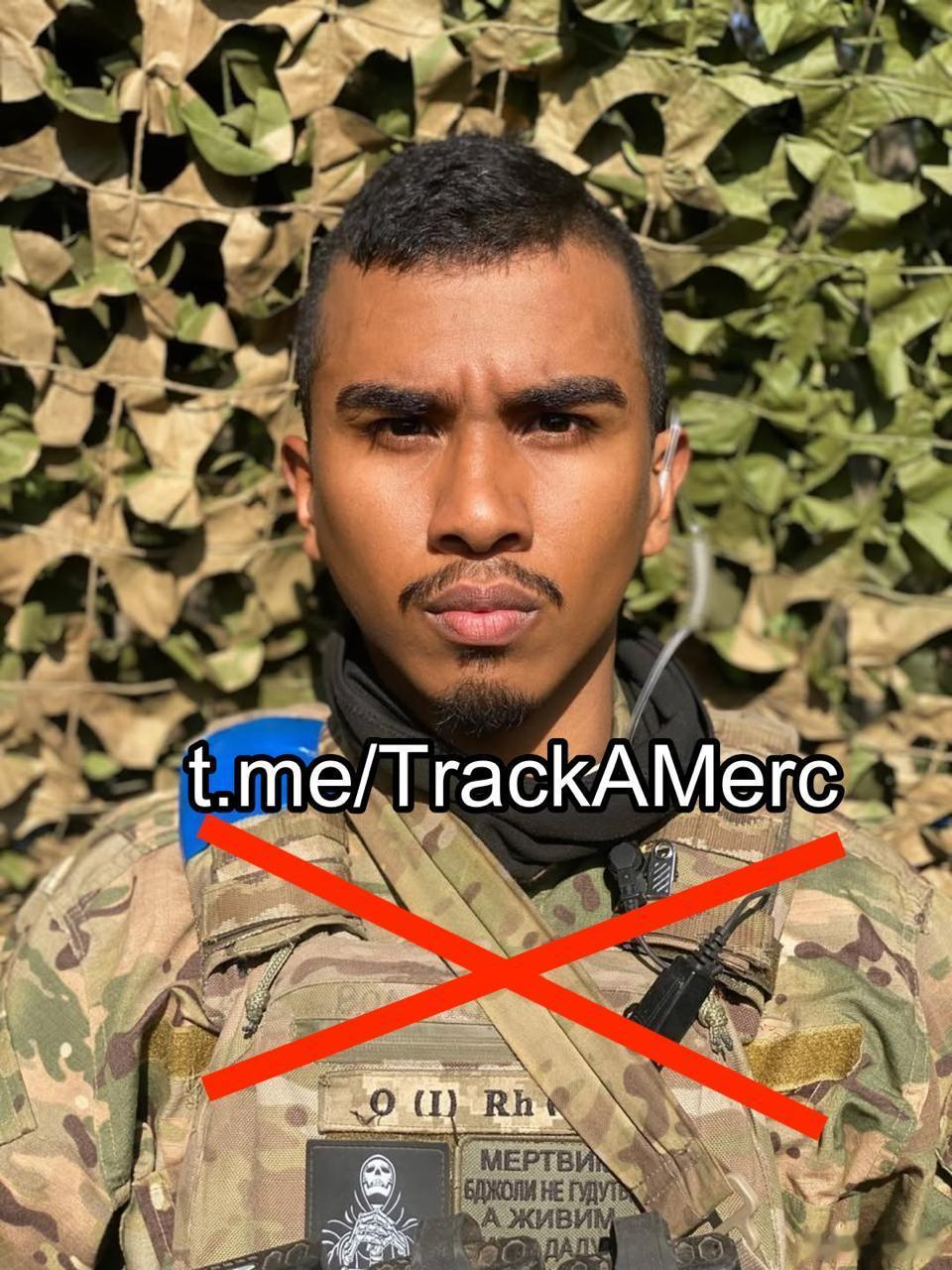 巴西雇佣兵韦斯利·阿德里亚诺·席尔瓦，呼号印第奥，来自贝伦，但曾居住在巴西🇧?