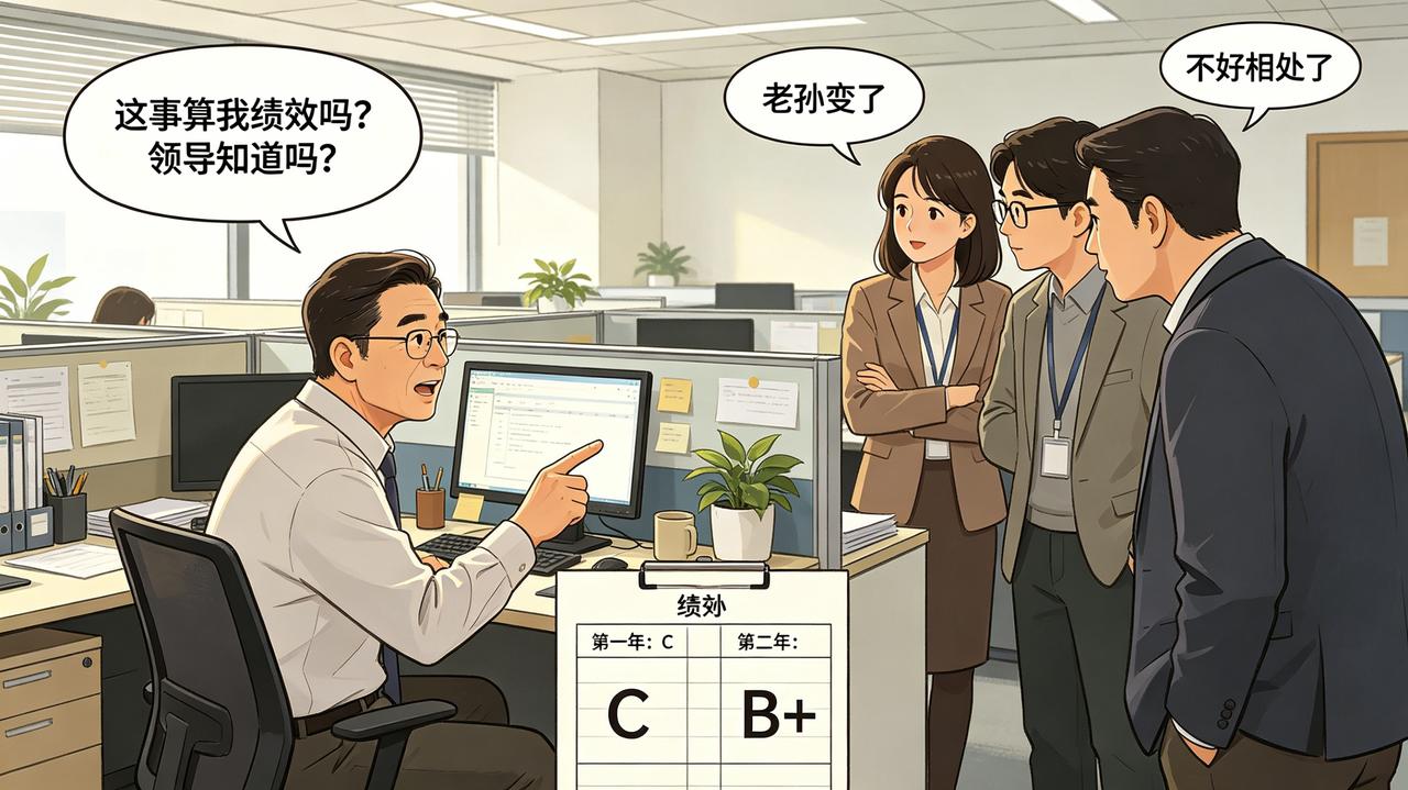 老孙是公司出了名的“老好人”。谁的活儿干不完，找他帮忙，他从不拒绝。帮忙改PP