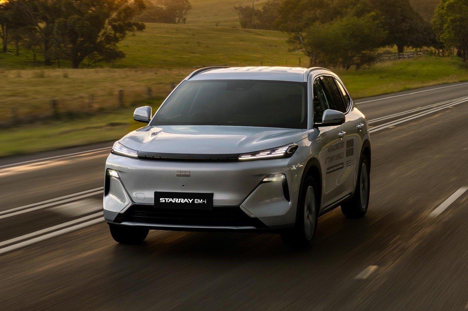 吉利银河星舰7StarrayEM-i创吉尼斯世界纪录🎉刚刚在澳洲，吉利全