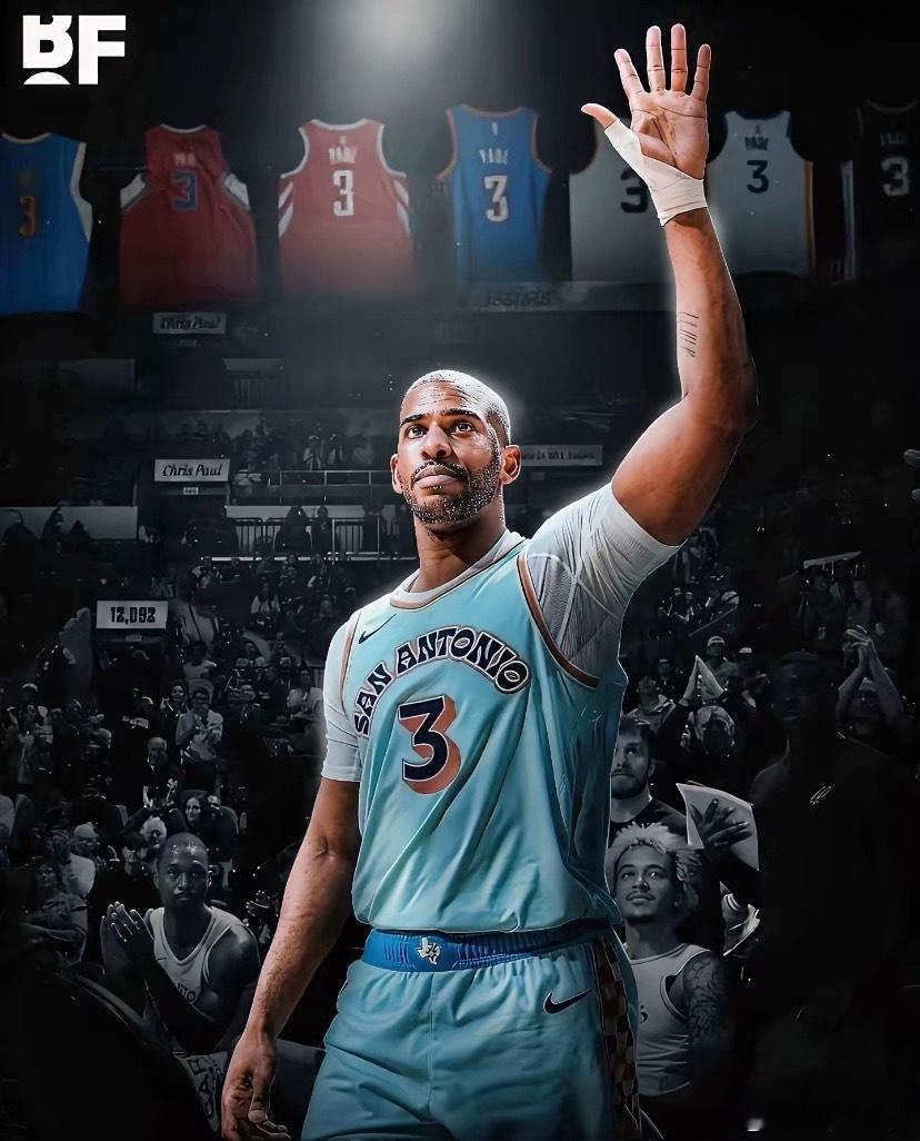 马刺官方真是太会来事了！在NBA老将克里斯-保罗宣布退役之后，马刺官方特意在社媒