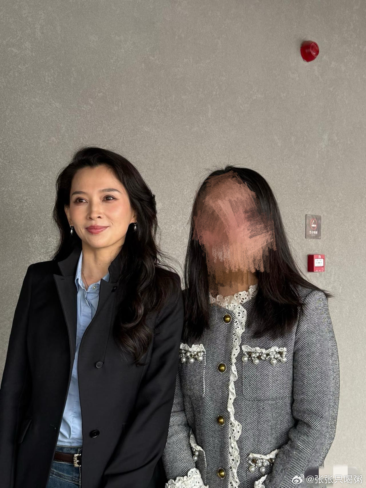 森林北那个劲儿和章子怡好像！她说她是90后不可思议怎么看都像45+