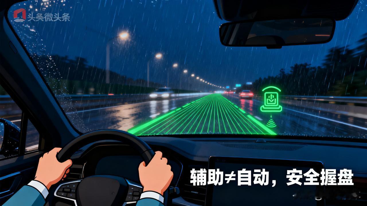 L2级辅助驾驶是不是智商税？暴雨夜我救了它一次！昨晚高速突遇暴雨，视线极差，