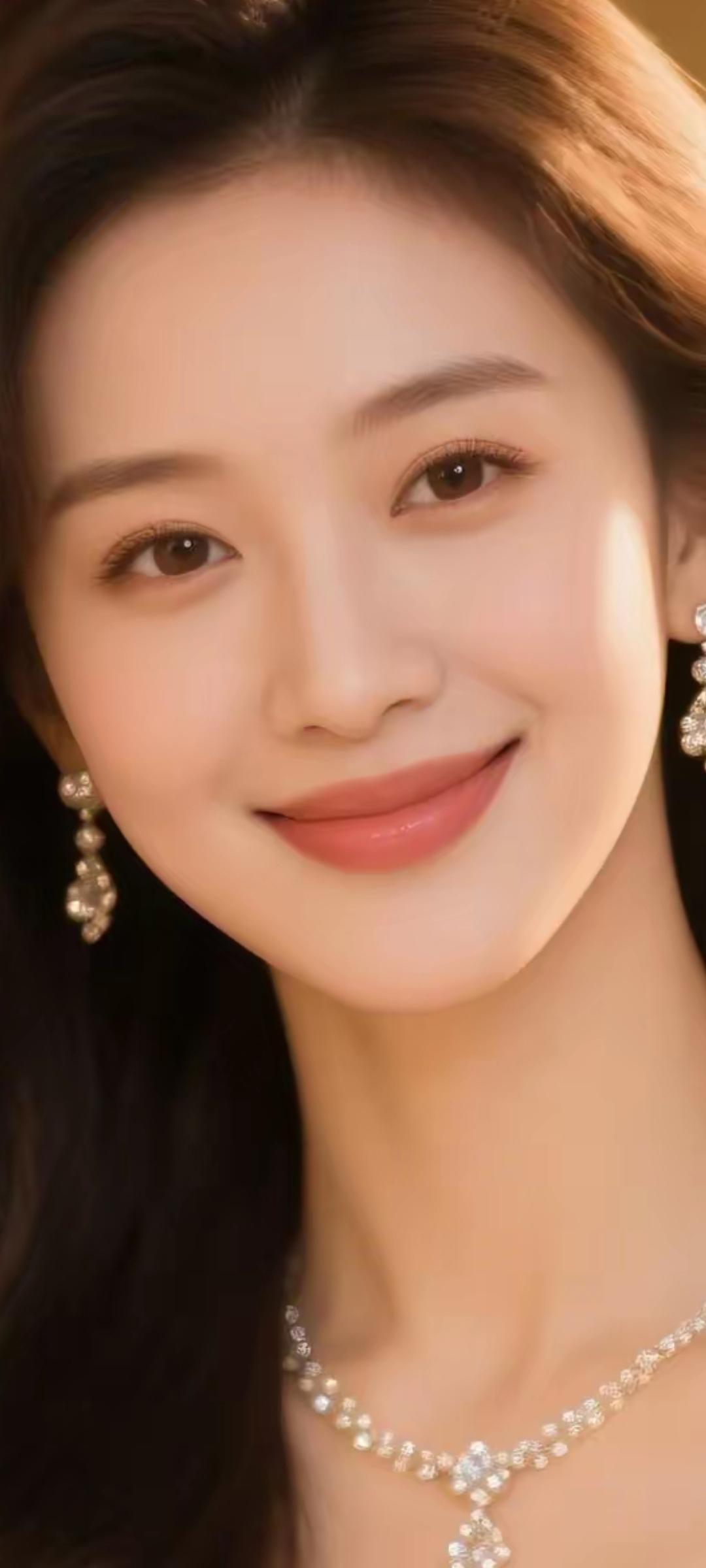 优雅微笑，闪耀珠宝，女神气质满满！💖✨