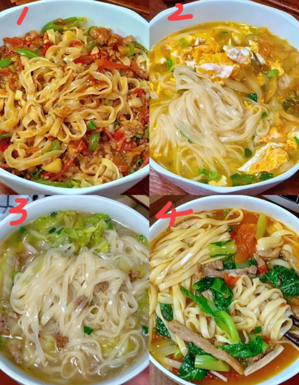 都是哪里的面？感觉哪碗面最好吃？