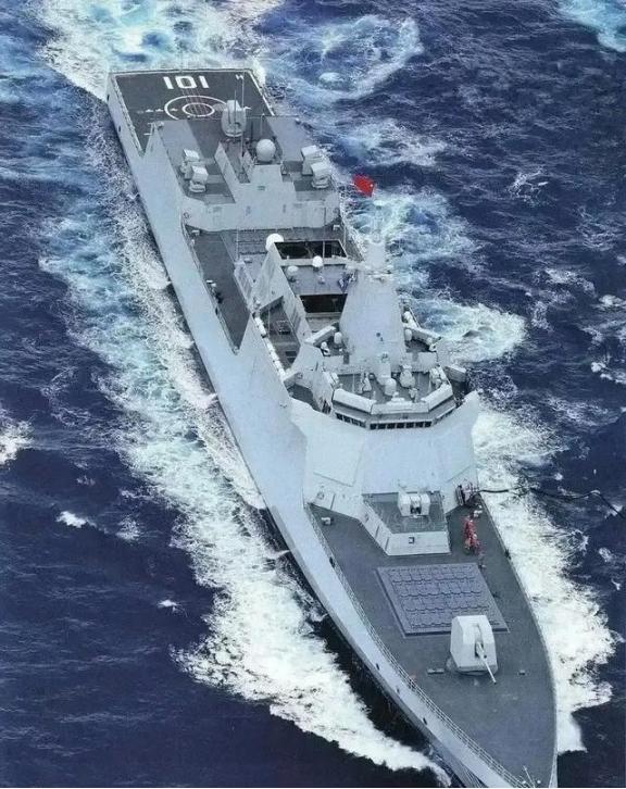 055大驱在世界属于什么水平？这么说吧，有16艘055的时候，地球上没有国家想跟