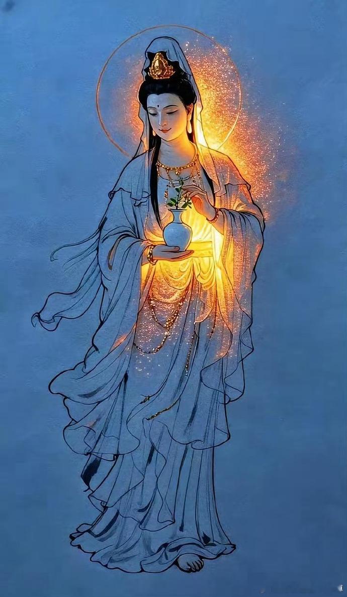 刷到便是有缘，切莫匆匆划过。佛光照拂，菩萨庇佑常在。接住平安，接住顺遂，接住万般