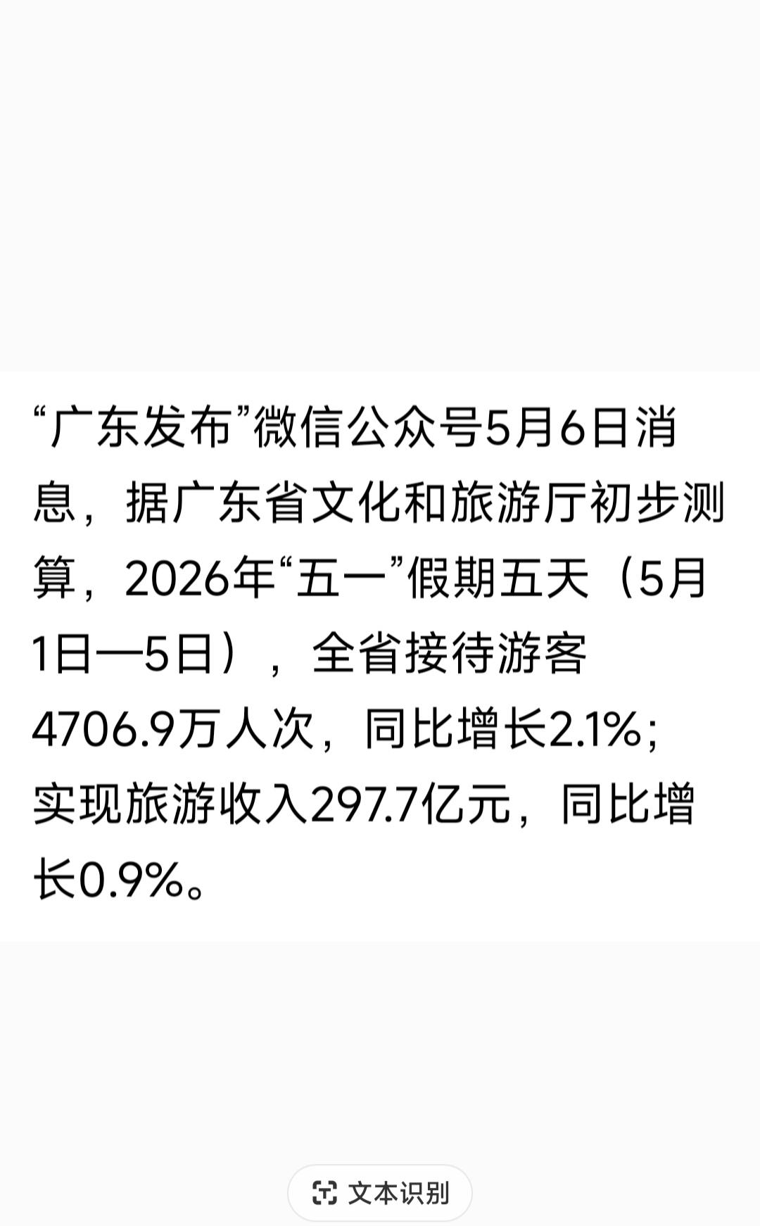 这个五一假期，广州一市的旅游收入，占了广东全省旅游收入近50%，人丁兴旺，各行各