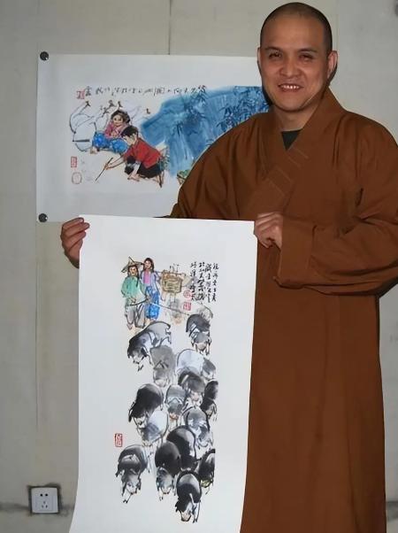 1995年，一位知名画家主动出家当了和尚。15年后，亲自送他出家的前妻找上门来，