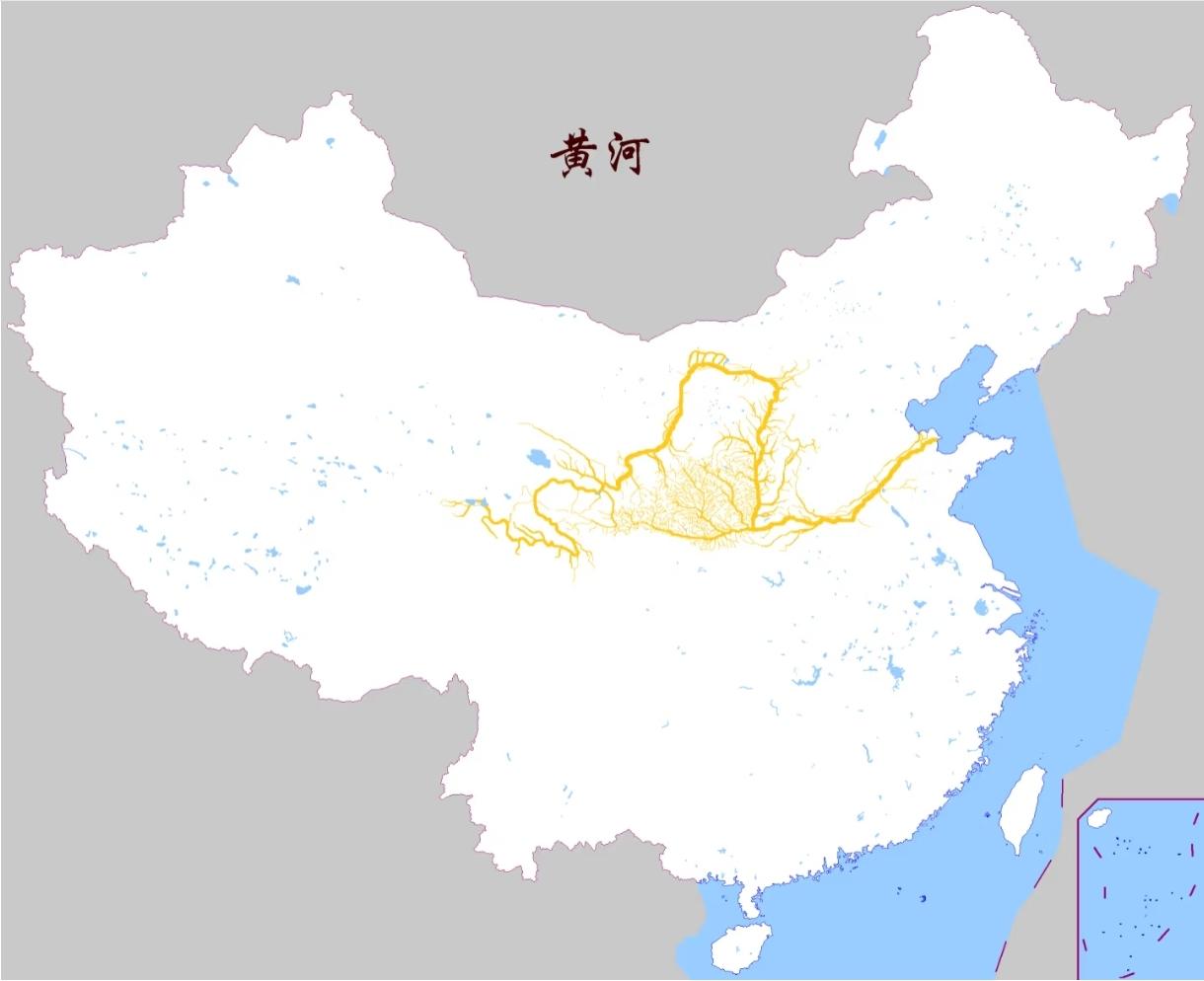 长江不服气问黄河“都是一样的河流，凭什么你叫母亲河？”黄河答“因为我偶尔留点活口