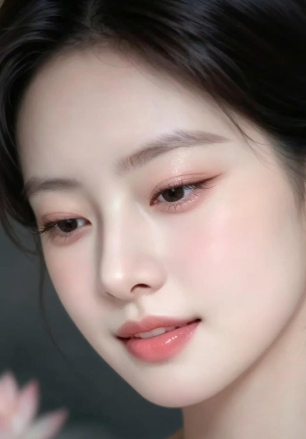 这位美女看起来好温柔啊！