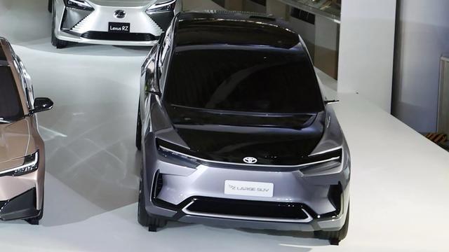 丰田BZ系列SUV概念车，目前图片中的车型只是渲染的概念车，说到BZ系列能想到最