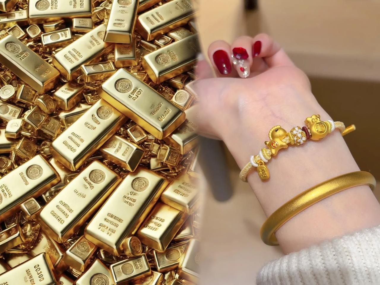 专家提议：家庭最少应有50克到100克的黄金储备。其实，现在金价太高，