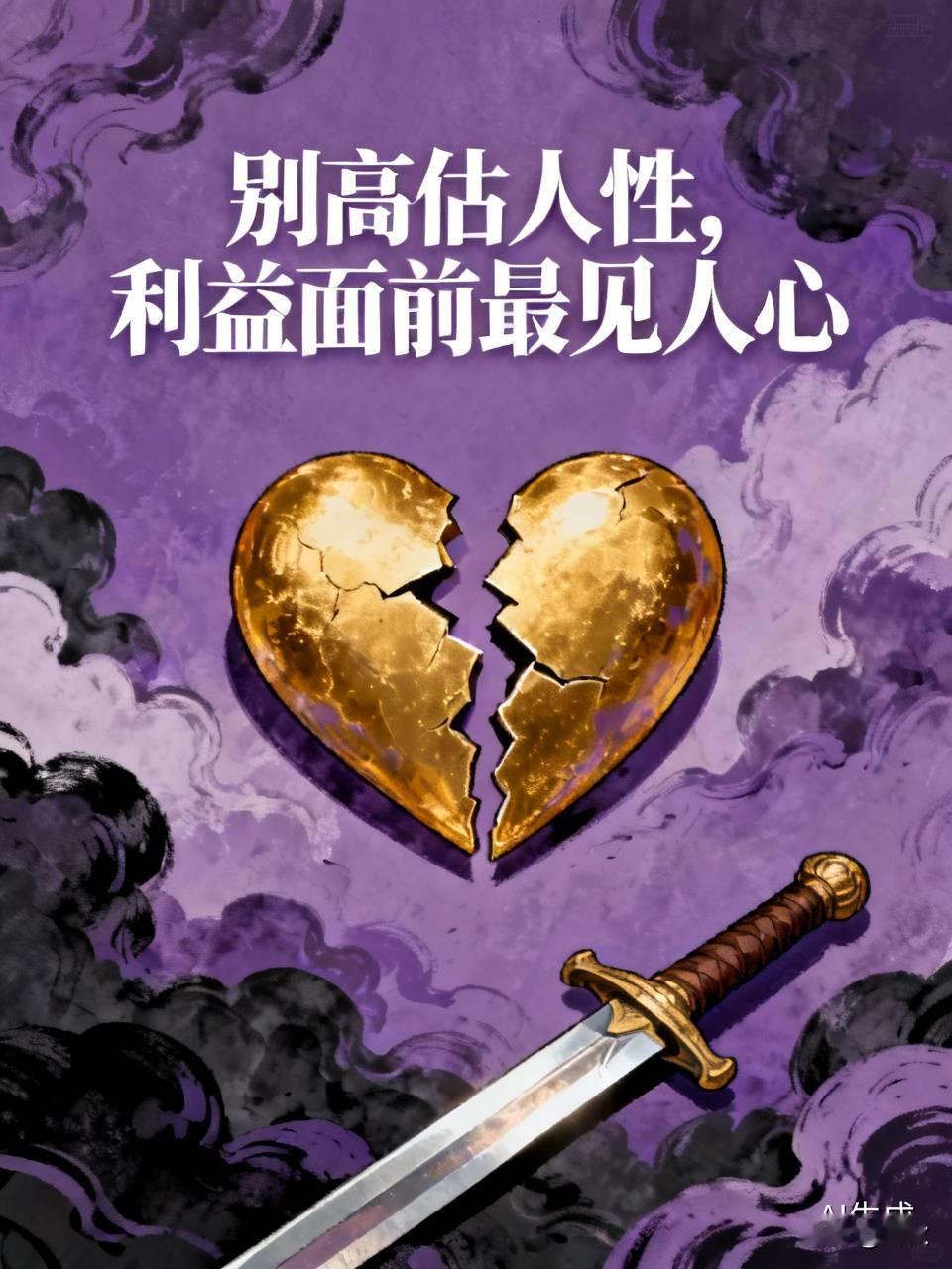 别高估人性，利益面前最见人心总有人把人与人之间的关系想象得坚
