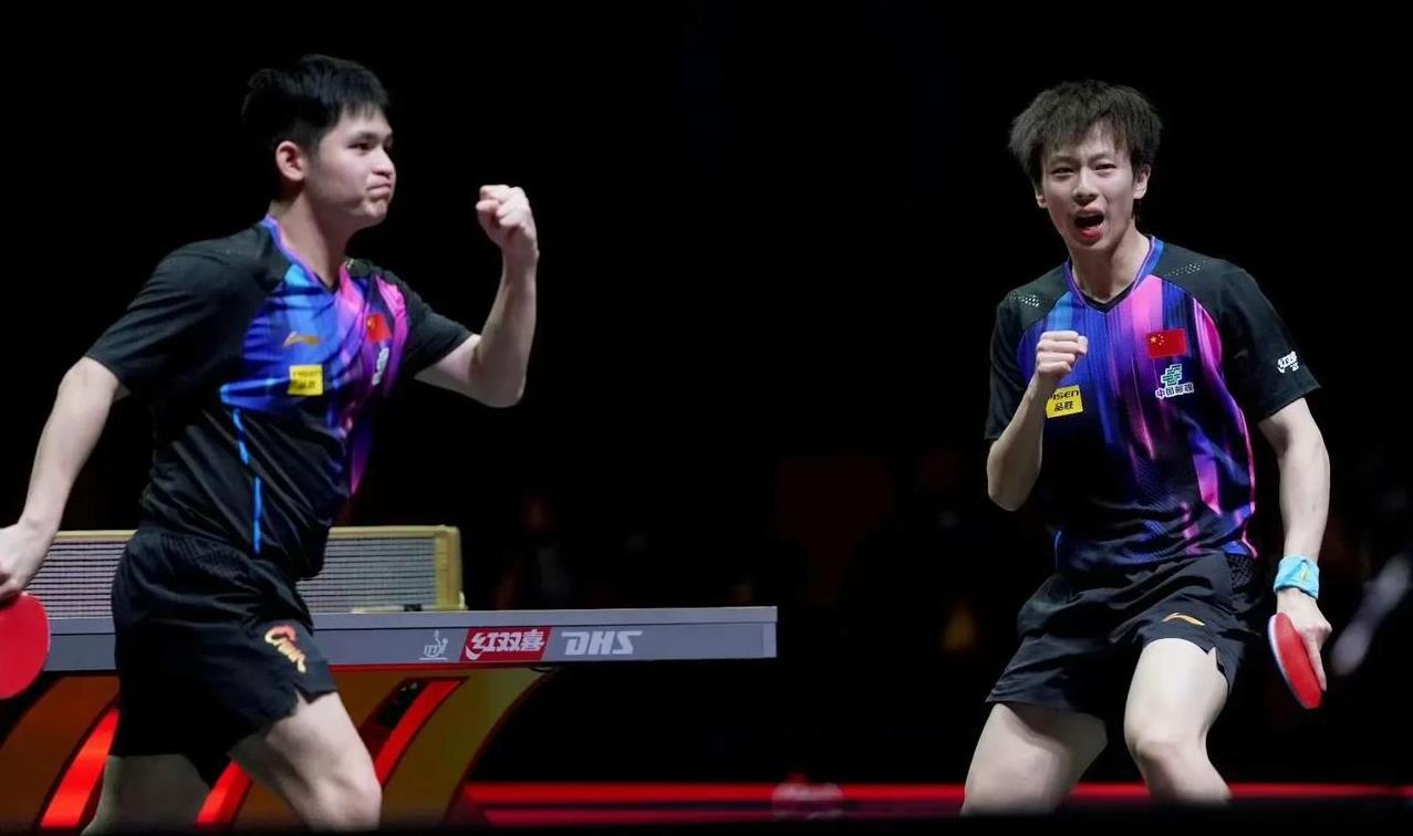 再说一遍！国乒男双这块金牌是林诗栋/林高远和梁靖崑/黄友政一起丢的，大家都有责任