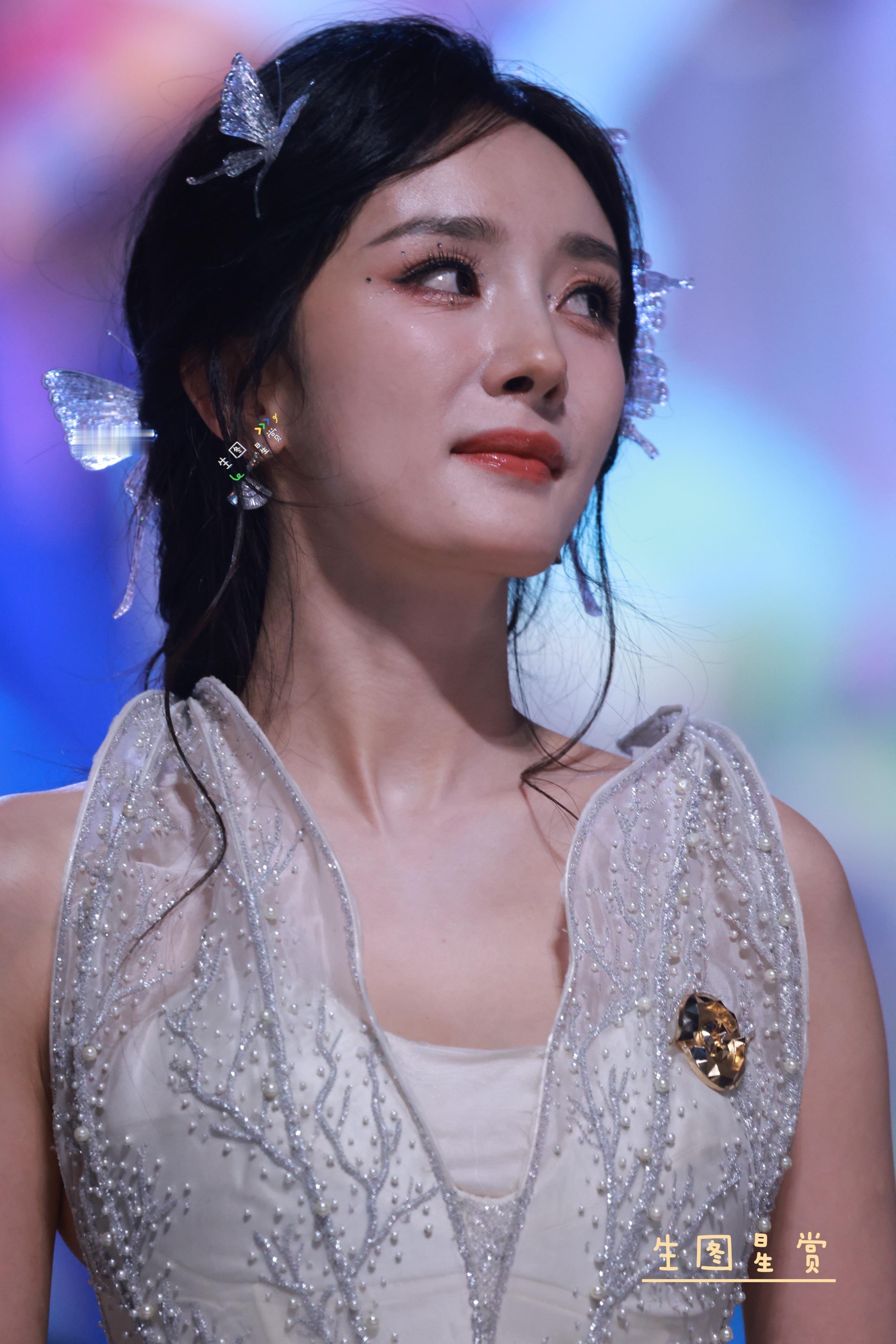 杨幂×王者荣耀共创之夜天生美幂，自带仙气🫧🦋杨幂美成啥了杨幂​​​