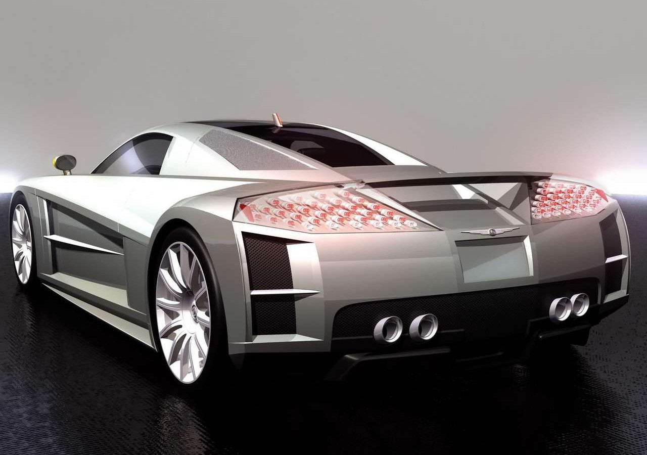 克莱斯勒2004ChryslerME4‑12中置超跑概念车，戴姆勒‑克莱