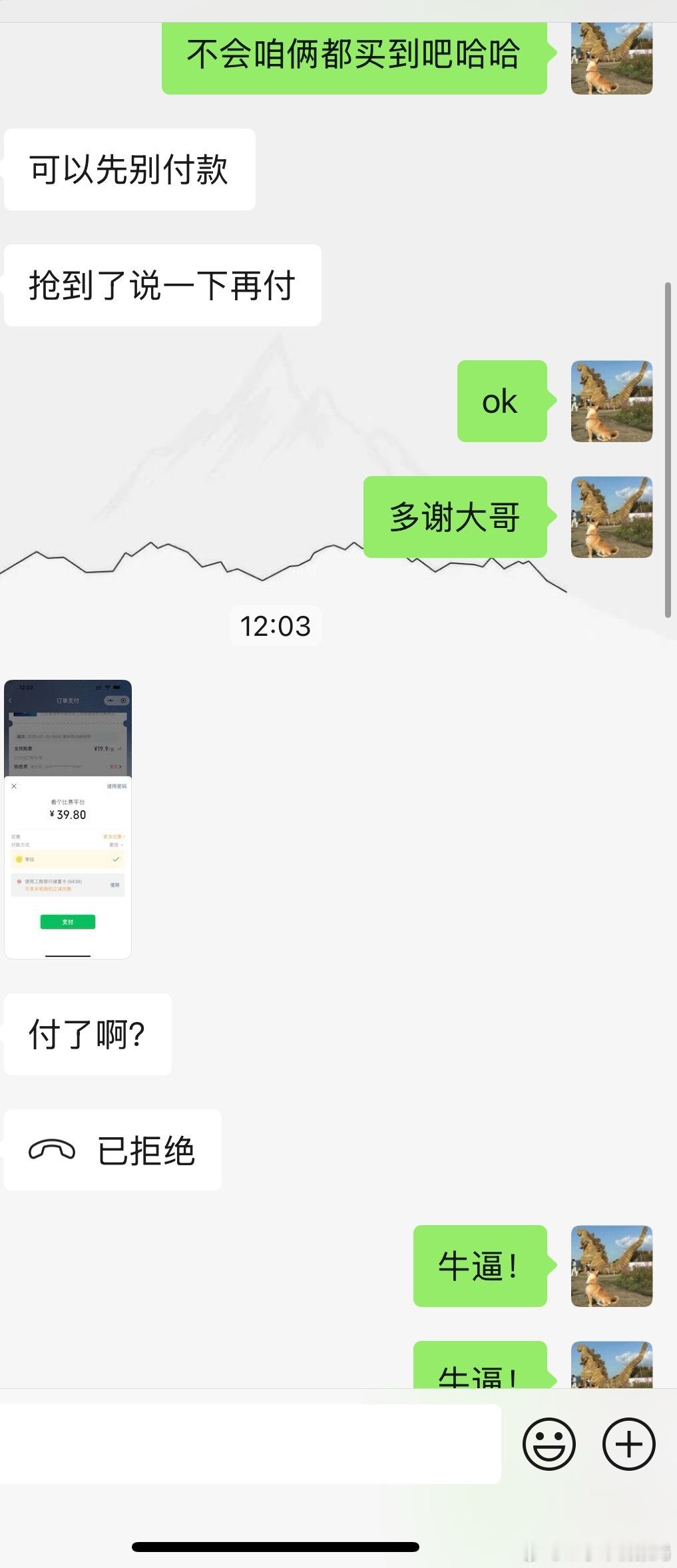 什么叫好大哥，买你车夸你帅还帮你抢巨难抢的票…这真是金主爸爸…[哭哭]​​​