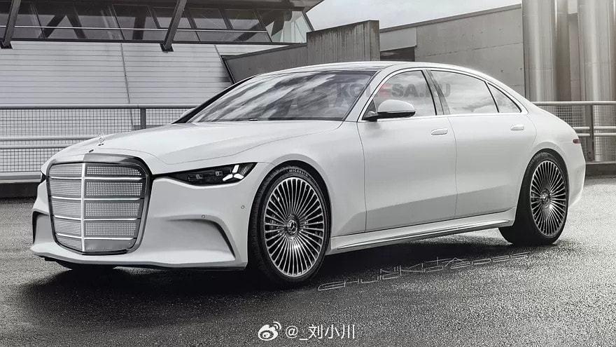 奔驰下一代奔驰S级渲染图【新车渲染】下一代奔驰S级渲染图,大家觉得怎么
