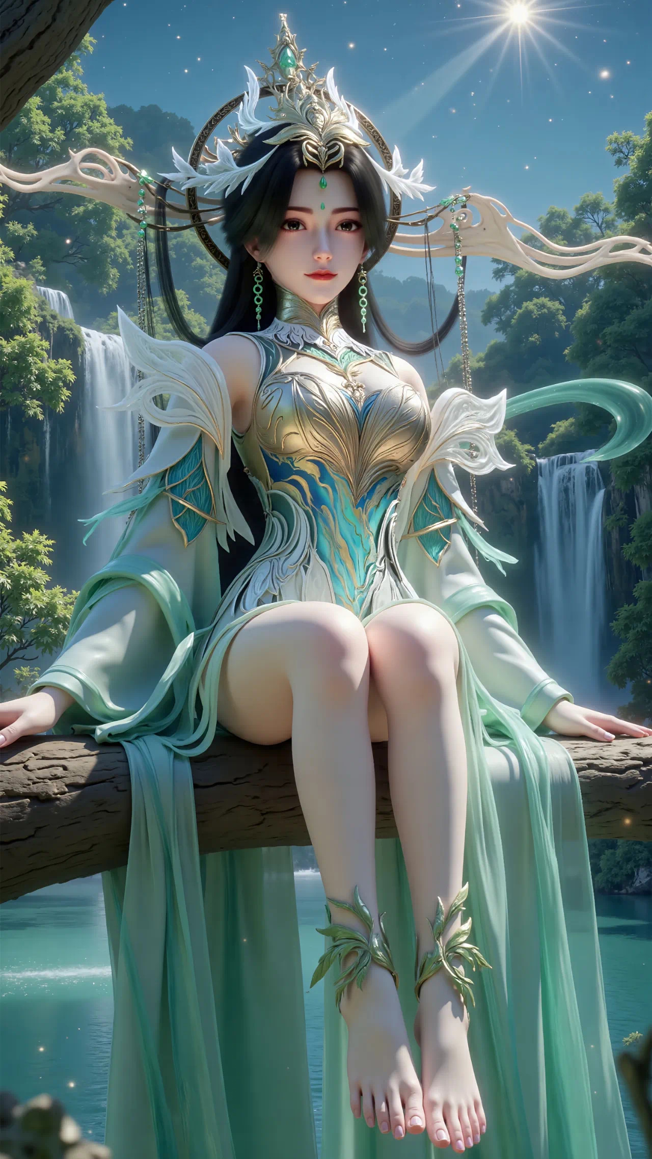 完美世界柳神【精致美图】下下一集，柳神再现，太美了！国产动漫​​​