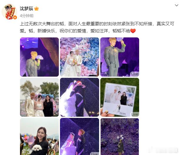沈梦辰晒与黄子韬徐艺洋合照呜呜呜合照缺个我！大家好美好帅！