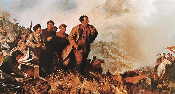 刘伯承1961年说，当年红军长征途中他曾经问过毛泽东，我们到底要去哪儿。