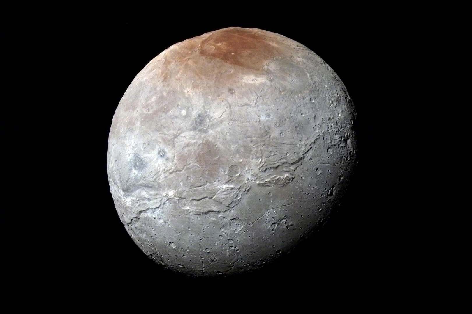 冥王星最大的卫星冥卫一卡戎（Charon），自转一圈约153.3小时。它上面过一