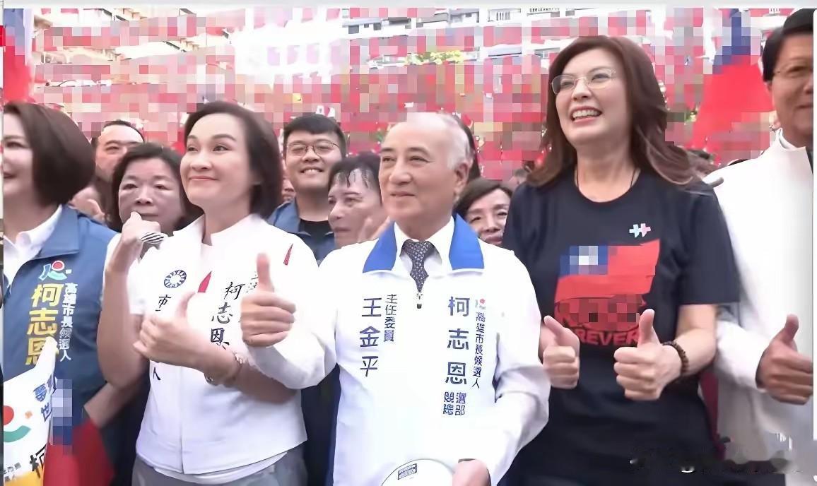 还得是国民党最高顾问王金平啊，看待问题就是比较透彻。就在今天，王金平偕同柯志恩以