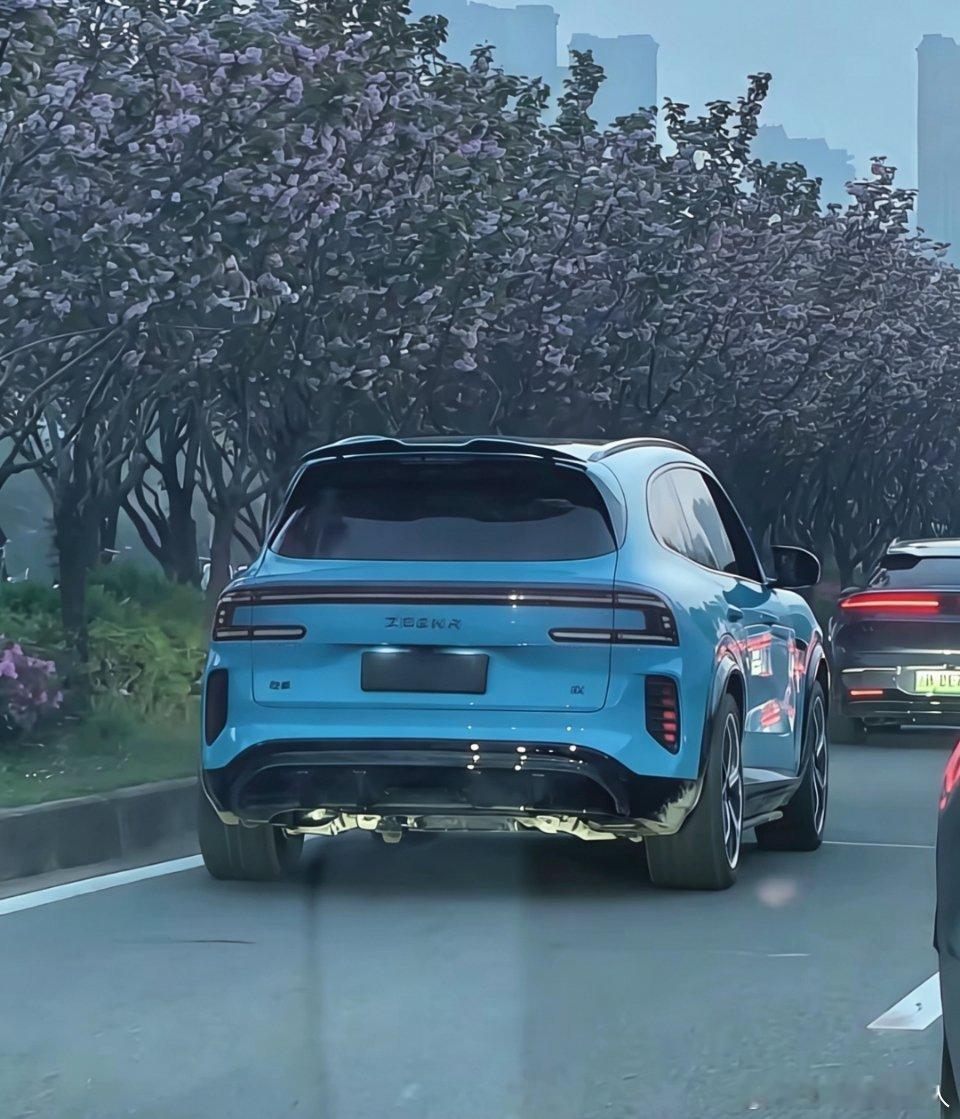 极氪8X是真挺稳的…这大宽胎看着就特稳啊…