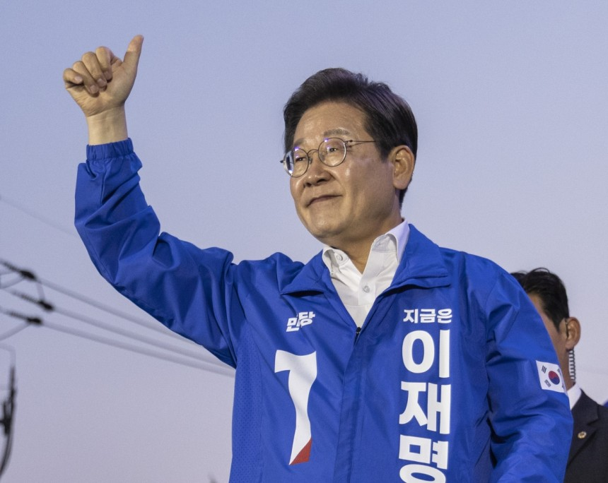 李在明：“李俊锡哪怕在投票前一天也会与金文洙合并。共同民主党总统候选人李在明