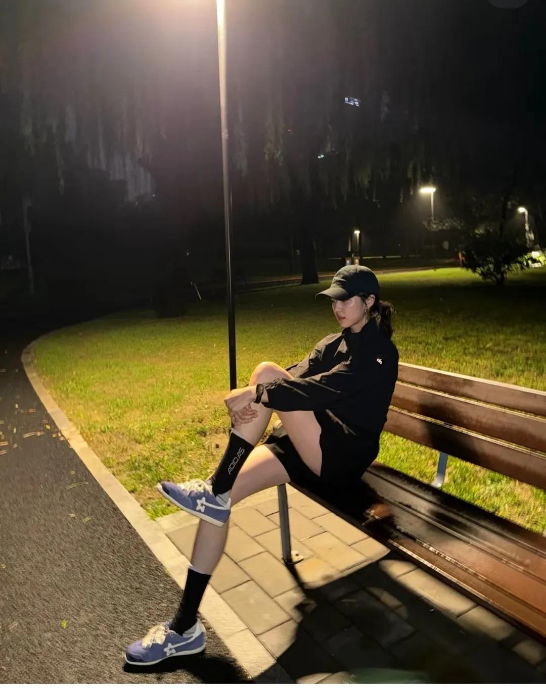 孙千，大长腿属实让人羡慕。