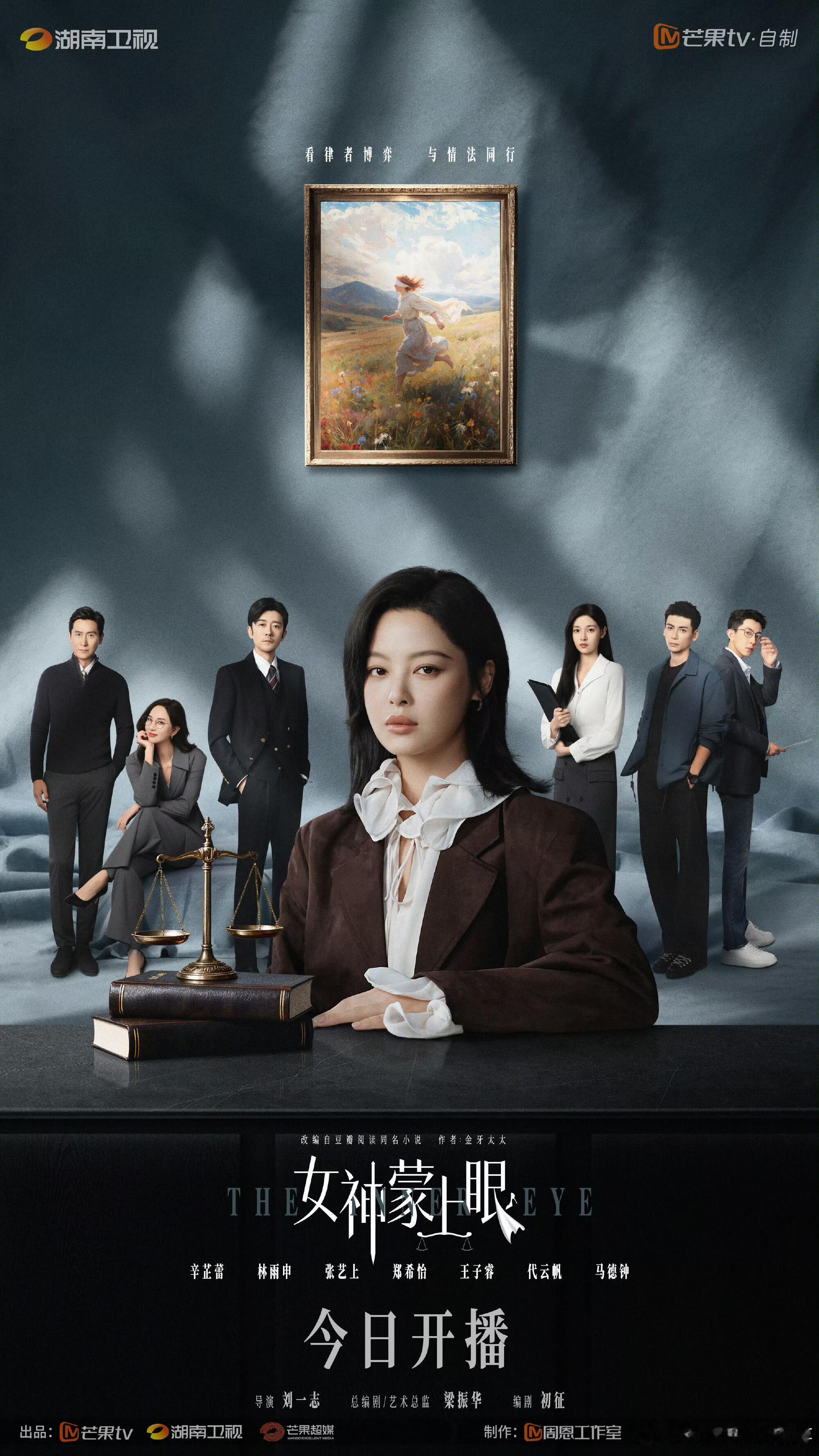 寒假档四大平台首波对打剧剧，最看好哪一部1月25日，《女神蒙上眼》，辛芷蕾、林雨