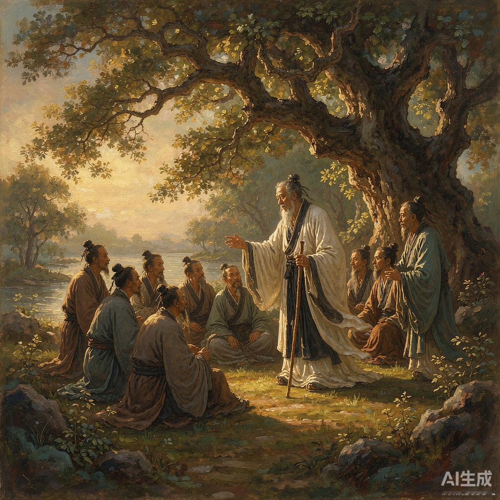 孟子这辈子，基本就是个"职场杠精"。他周游列国，见一个诸侯就劝一个：你要行仁政