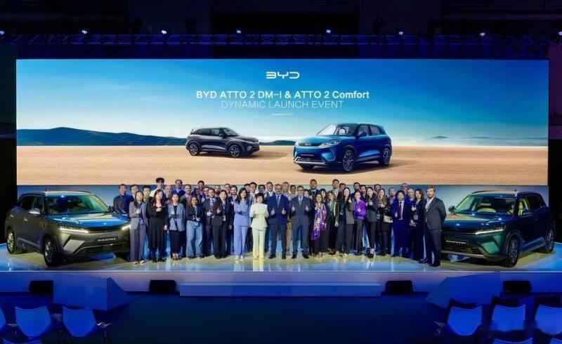 比亚迪Atto2DM-i（国内的元UP）已经在西班牙上市了，这比国内版本还要早